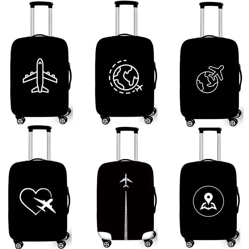 Luggage Protective Cover Case for Elastic 18-32 Inch Suitcase Protective Cover Cases Covers Travel Accessories Black Aircraft
Luggage Protective Cover Case for Elastic 18-32 Inch Suitcase Protective Cover Cases Covers Travel Accessories Black Aircraft