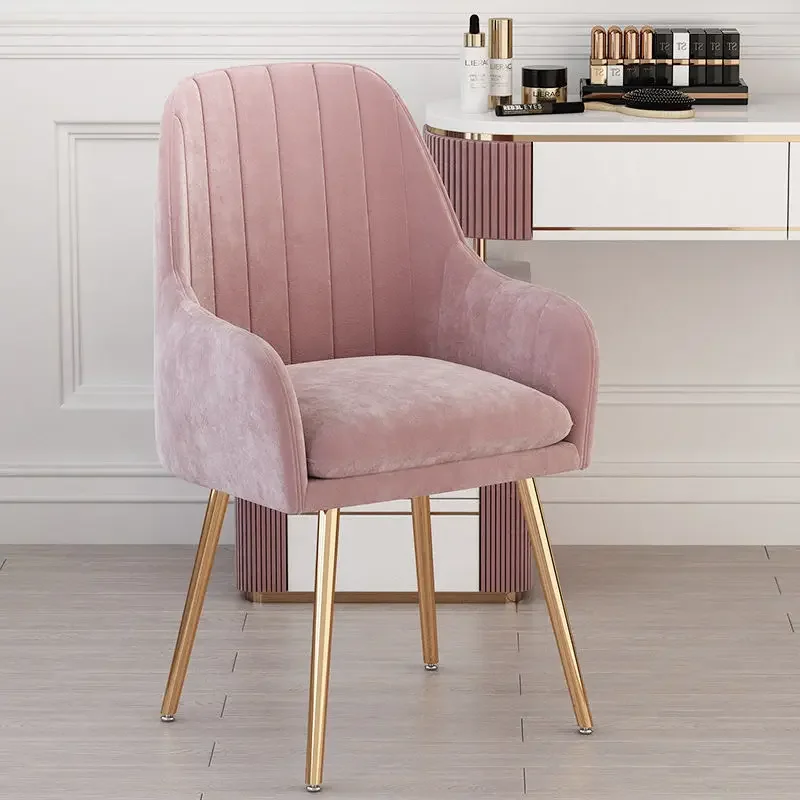 Nordic Dining Chairs Internet Celebrity Makeup Dressing Table Backrest Chair Girly Bedroom Simple Manicure Luxury Chair
Nordic Dining Chairs Internet Celebrity Makeup Dressing Table Backrest Chair Girly Bedroom Simple Manicure Luxury Chair
