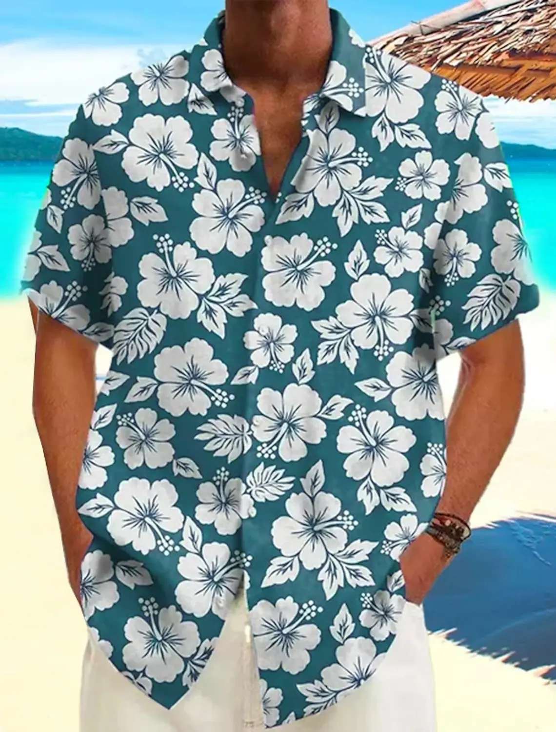 Men's Shirt Summer Hawaiian Shirt Casual Shirt Beach Shirt Short Sleeve Flower Plants Lapel Hawaiian Holiday Clothing Apparel
Men's Shirt Summer Hawaiian Shirt Casual Shirt Beach Shirt Short Sleeve Flower Plants Lapel Hawaiian Holiday Clothing Apparel