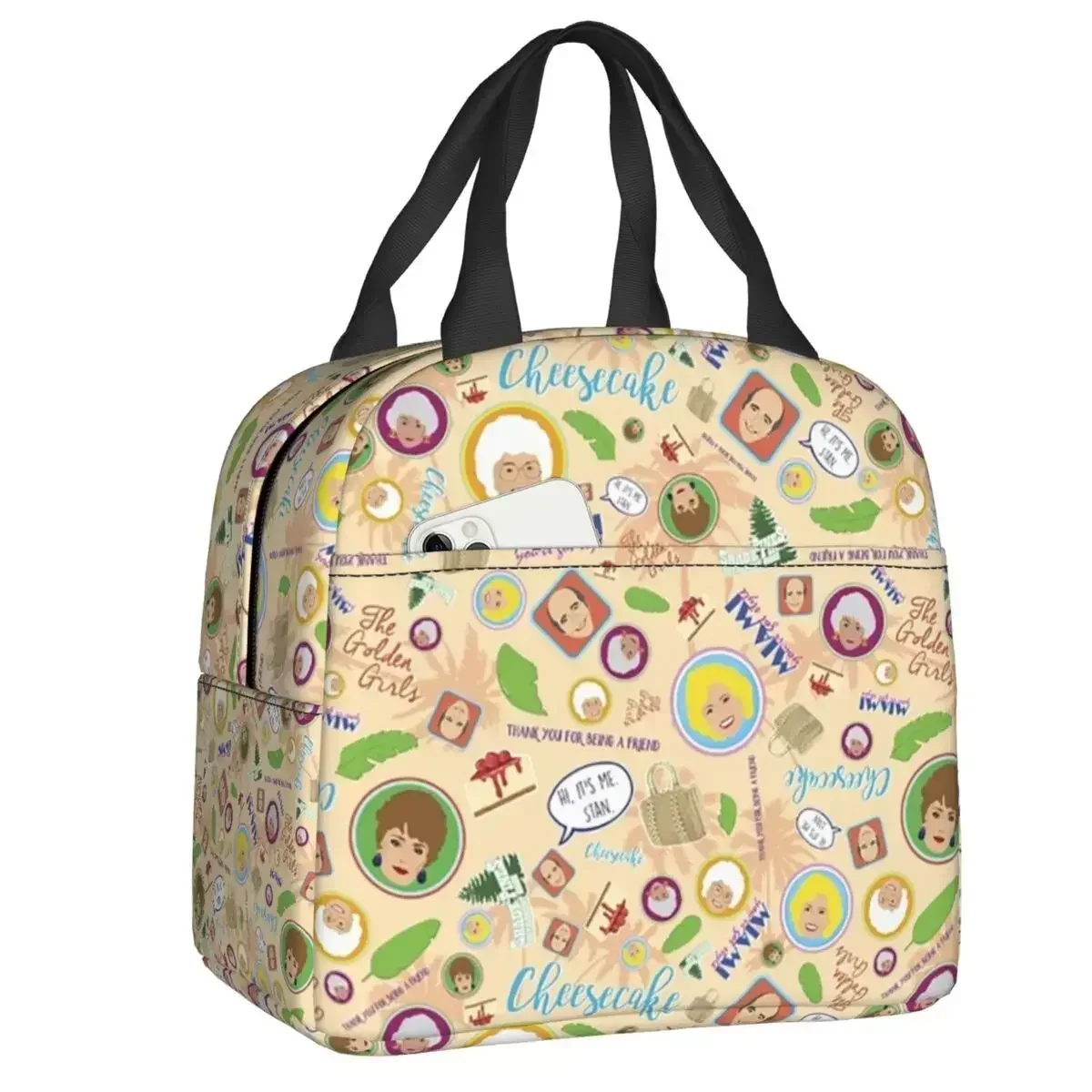 2024 New Golden Girlspalooza Insulated Lunch Bag Portable 80s Sitcom Golden Girls Thermal Cooler Bento Box Office Work School
2024 New Golden Girlspalooza Insulated Lunch Bag Portable 80s Sitcom Golden Girls Thermal Cooler Bento Box Office Work School