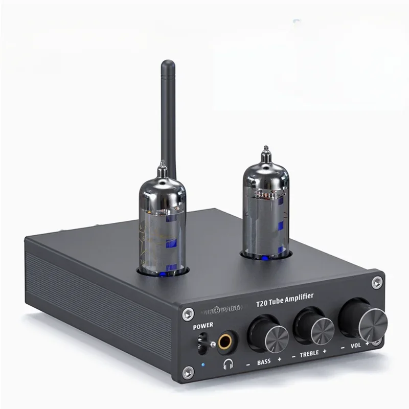 Bluetooth Vacuum Tube Amplifier AptX HD Stereo Power Amp 50W TPA3116D2 Portable Headphone Amplifier For Home Speakers
Bluetooth Vacuum Tube Amplifier AptX HD Stereo Power Amp 50W TPA3116D2 Portable Headphone Amplifier For Home Speakers