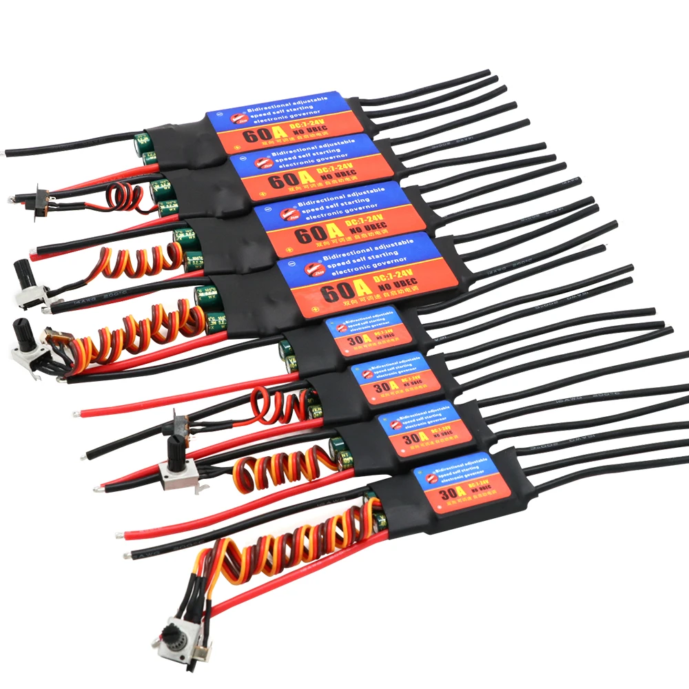 ZMR 2-6S 30A 60A ESC двунаправленный самопусковой бесщеточный Электрический регулятор скорости ESC для инструментов «сделай сам»
ZMR 2-6S 30A 60A ESC двунаправленный самопусковой бесщеточный Электрический регулятор скорости ESC для инструментов «сделай сам»