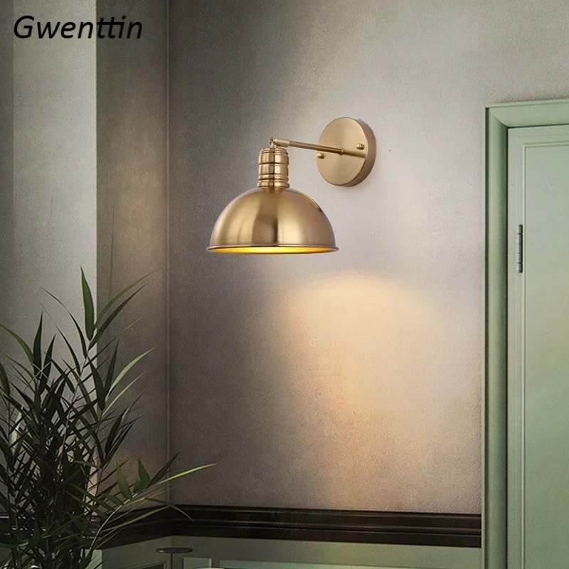 Modern Gold Wall Mount Lamp Decor for Home Loft Living Room Kitchen Lighting Fixtures Stairway Light Desk Wall Reading Sconce
Modern Gold Wall Mount Lamp Decor for Home Loft Living Room Kitchen Lighting Fixtures Stairway Light Desk Wall Reading Sconce