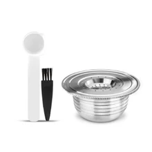 Compatible For BIALETTI Reusable Coffee Capsules Stainless Steel Filter Capsule Shell
Compatible For BIALETTI Reusable Coffee Capsules Stainless Steel Filter Capsule Shell