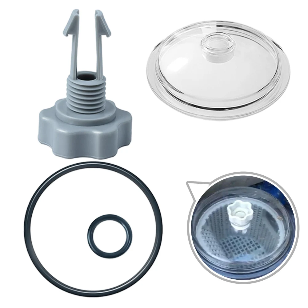 Leaf Trap Cover Lid With O-Ring Valve Kit For Intex 12in Sand Filter Pump SF80110-1 Outdoor Pool Replacement Accessories
Leaf Trap Cover Lid With O-Ring Valve Kit For Intex 12in Sand Filter Pump SF80110-1 Outdoor Pool Replacement Accessories