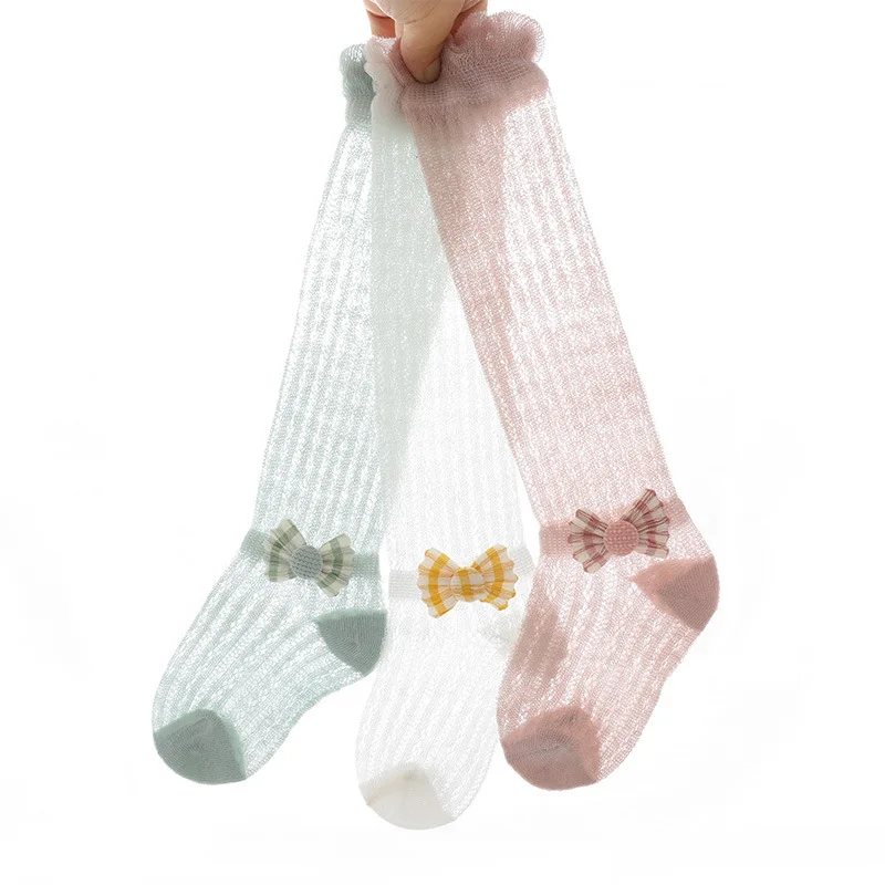 Newborn Summer Thin Mesh Knee Length Soft Cotton Lace Baby Socks Children's Solid Air Conditioner Mosquito Proof Socks
Newborn Summer Thin Mesh Knee Length Soft Cotton Lace Baby Socks Children's Solid Air Conditioner Mosquito Proof Socks