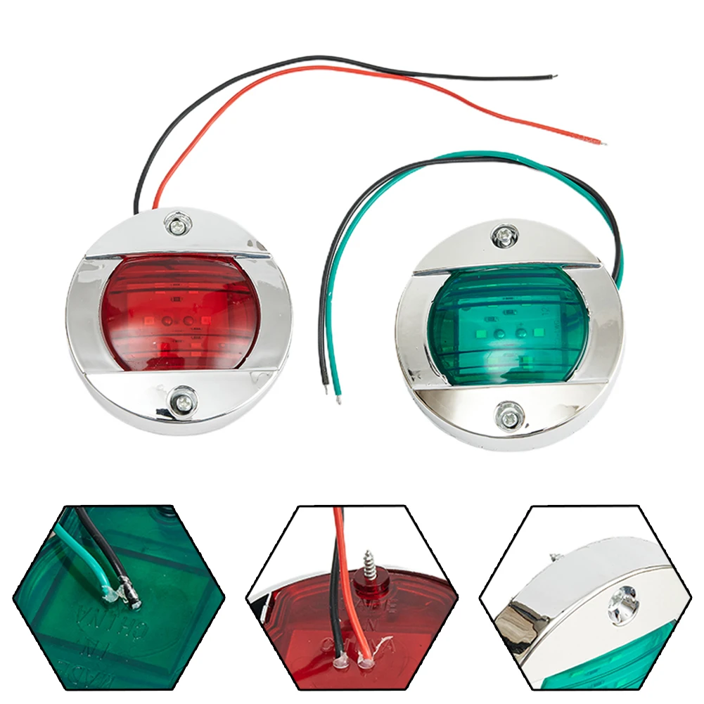 LED Boat Lights Truck Side Light Waterproof Marine Lights Width Light 12V ABS Red Green Boat Truck Van Tractor
LED Boat Lights Truck Side Light Waterproof Marine Lights Width Light 12V ABS Red Green Boat Truck Van Tractor