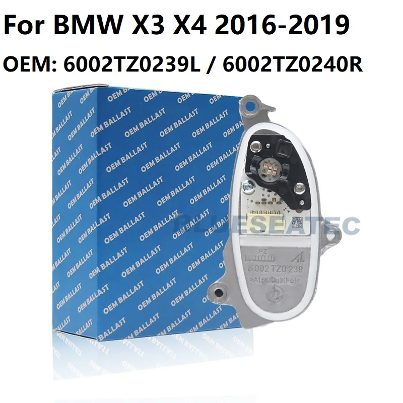 NEW OEM For BMW X3 X4 2016-2019 XENON LED Turn Signal Light Ballast Control Replacement Left #6002TZ0239 Right #6002TZ0240
NEW OEM For BMW X3 X4 2016-2019 XENON LED Turn Signal Light Ballast Control Replacement Left #6002TZ0239 Right #6002TZ0240