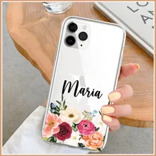 Custom Name Rose Flower Phone Case for iPhone 13 11 12 Pro Max X Xr Xs 7 8 Plus Mini SE Transparent Cover funda iphone 11 pro
Custom Name Rose Flower Phone Case for iPhone 13 11 12 Pro Max X Xr Xs 7 8 Plus Mini SE Transparent Cover funda iphone 11 pro