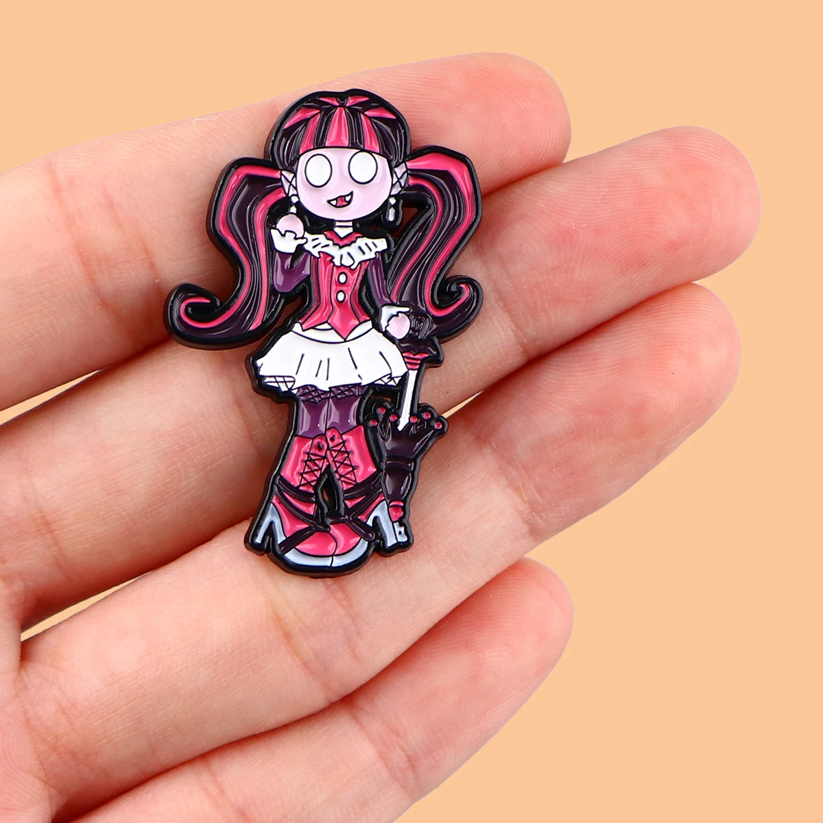 Anime Elf Lapel Pins for Backpacks Monster High Brooches for Women Enamel Pin Fashion Jewelry Clothes Accessories Comic Gift
Anime Elf Lapel Pins for Backpacks Monster High Brooches for Women Enamel Pin Fashion Jewelry Clothes Accessories Comic Gift