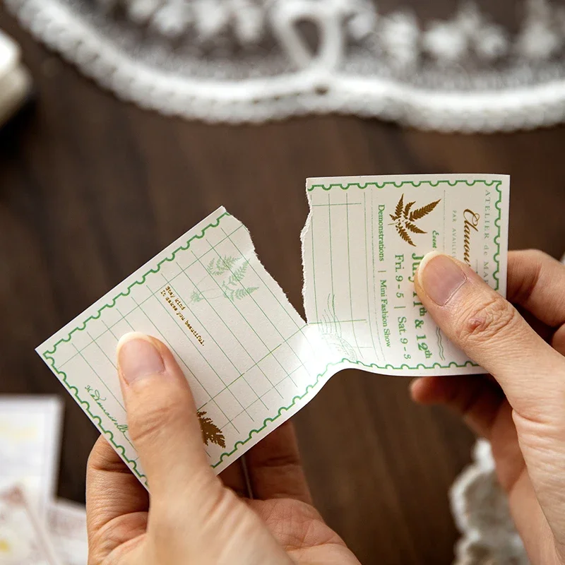 40 pcs/pack Memo Pad retro art fashion gilded plant butterfly hand tent DIY decorative backing handwritten message Memo 6 kinds
40 pcs/pack Memo Pad retro art fashion gilded plant butterfly hand tent DIY decorative backing handwritten message Memo 6 kinds