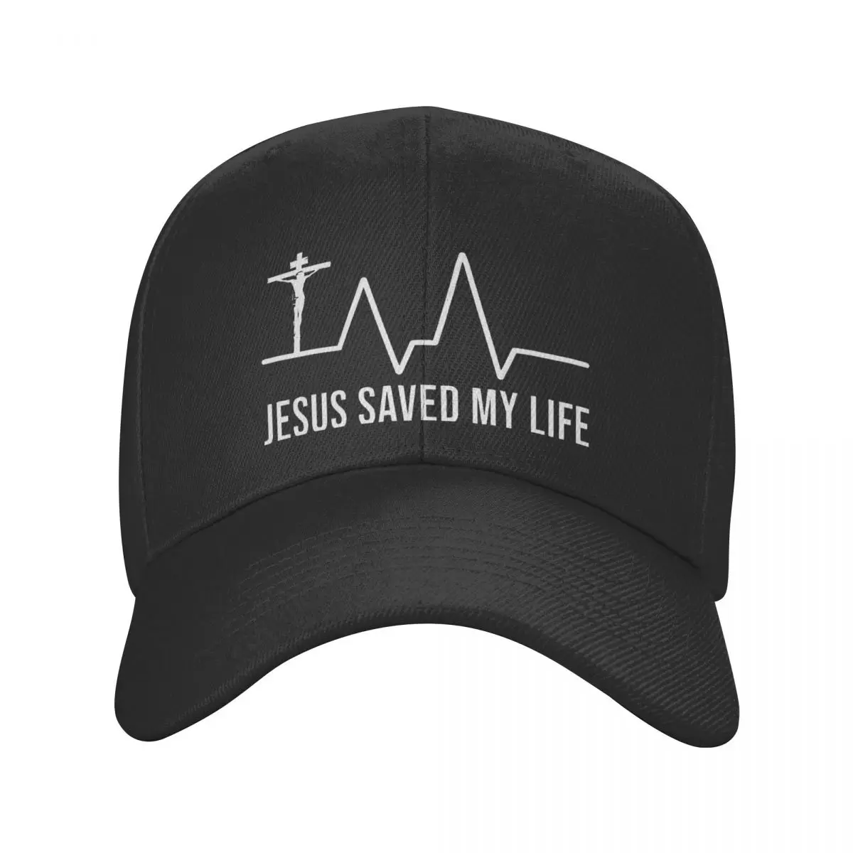 Cool Jesus Saved My Life Baseball Cap for Men Women Custom Adjustable Unisex Religious Christian Dad Hat Summer 
Cool Jesus Saved My Life Baseball Cap for Men Women Custom Adjustable Unisex Religious Christian Dad Hat Summer