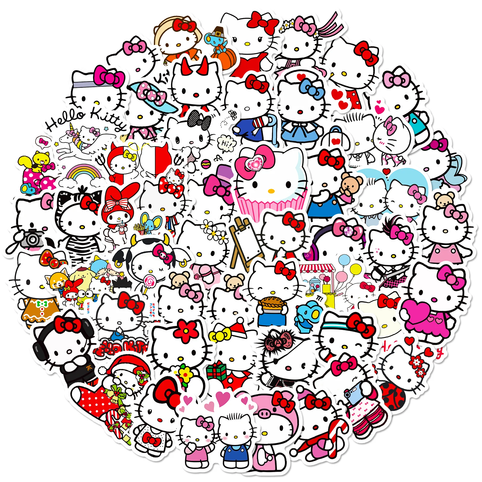 Стикеры с героями аниме Hello Kitty Sanrio, водонепроницаемые Мультяшные стикеры «сделай сам» для сноуборда, ноутбука, чемодана, гитары, граффити, подарок, 10/30/50 шт.
Стикеры с героями аниме Hello Kitty Sanrio, водонепроницаемые Мультяшные стикеры «сделай сам» для сноуборда, ноутбука, чемодана, гитары, граффити, подарок, 10/30/50 шт.