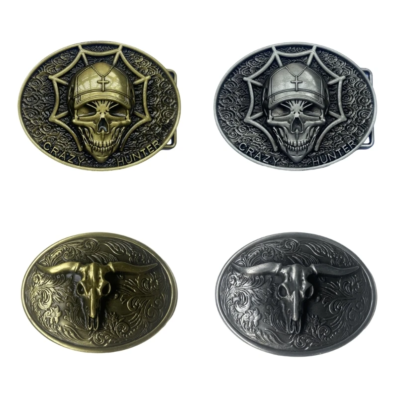 M6CC Rock Style Metal Ox/Skull Belt Buckle Delicate Belt Buckle Adult DIY Belt Parts
M6CC Rock Style Metal Ox/Skull Belt Buckle Delicate Belt Buckle Adult DIY Belt Parts