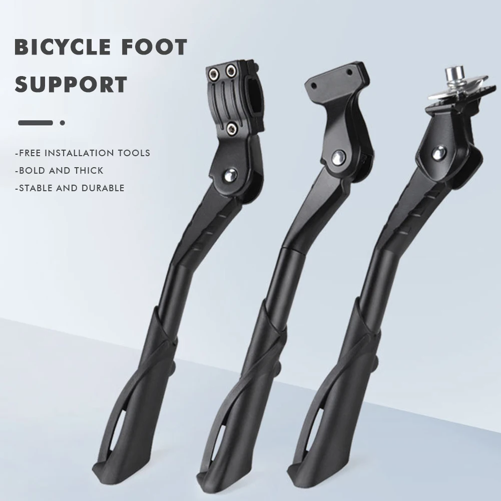 24-29inch Bicycle Side Kick Stand MTB Stand Foot Brace Aluminium Alloy Bike Holder Footrest Adjustable Bike Parking Rack Cycling
24-29inch Bicycle Side Kick Stand MTB Stand Foot Brace Aluminium Alloy Bike Holder Footrest Adjustable Bike Parking Rack Cycling