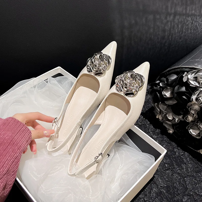 Сандалии женские в стиле ретро, босоножки на среднем каблуке, заостренный носок, туфли-лодочки, удобная обувь для девушек, большие размеры
Сандалии женские в стиле ретро, босоножки на среднем каблуке, заостренный носок, туфли-лодочки, удобная обувь для девушек, большие размеры