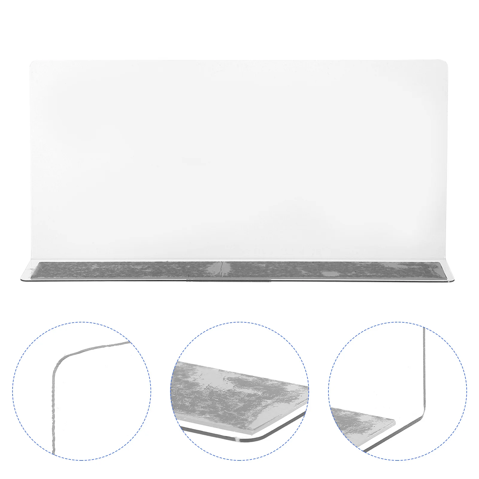 3 Pcs Supermarket Sorting Baffle Classification Plastic Plate Bookshelf Racking L-shaped Dividers Goods Clapboard Boards
3 Pcs Supermarket Sorting Baffle Classification Plastic Plate Bookshelf Racking L-shaped Dividers Goods Clapboard Boards