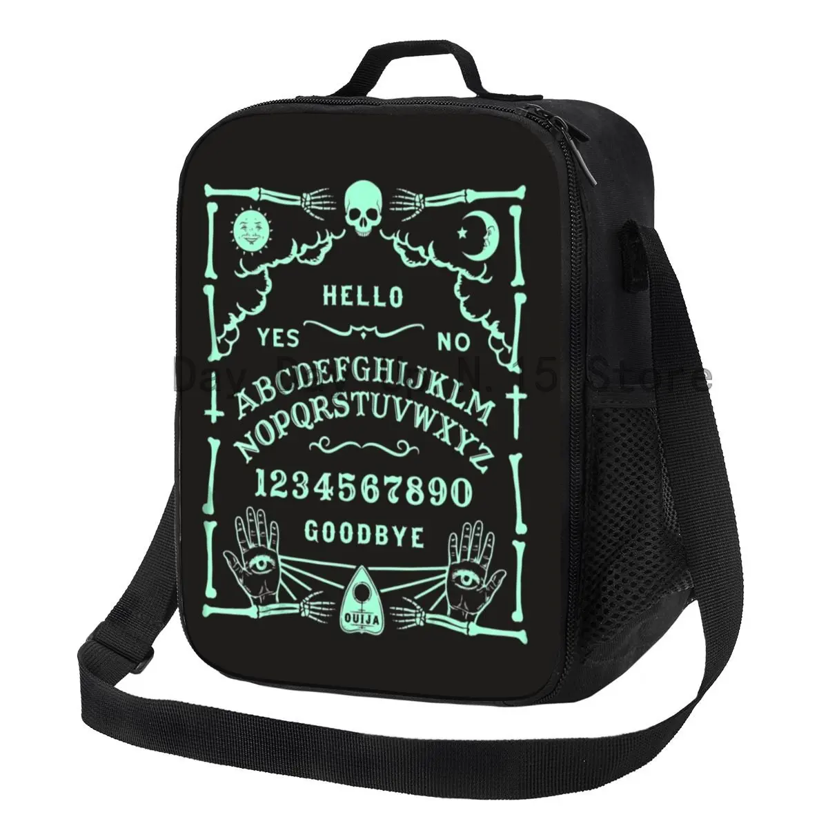 

Spirit Ouija Board Witchcraft Insulated Lunch Bag for Women Halloween Occult Thermal Cooler Lunch Box Kids School Children