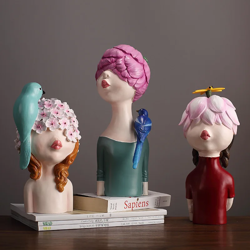Special Clearance Nordic Style Girl Sculpture Resin Home Decoration Living Room Wine Cabinet Handicraft Resin Decoration
Special Clearance Nordic Style Girl Sculpture Resin Home Decoration Living Room Wine Cabinet Handicraft Resin Decoration