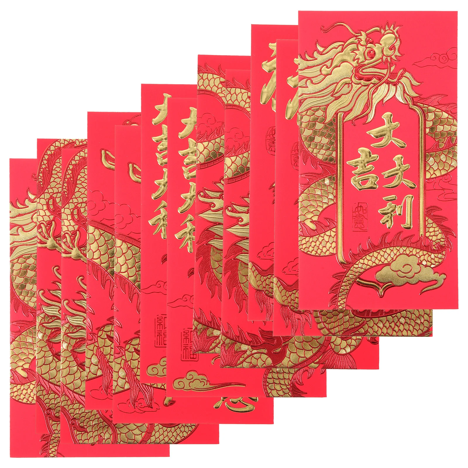 30/60Pcs New Year Lucky Red Envelope Symbol of Dragon Year Money Pocket Envelope Zodiac Dragon Pocket Gift Money Envelopes
30/60Pcs New Year Lucky Red Envelope Symbol of Dragon Year Money Pocket Envelope Zodiac Dragon Pocket Gift Money Envelopes