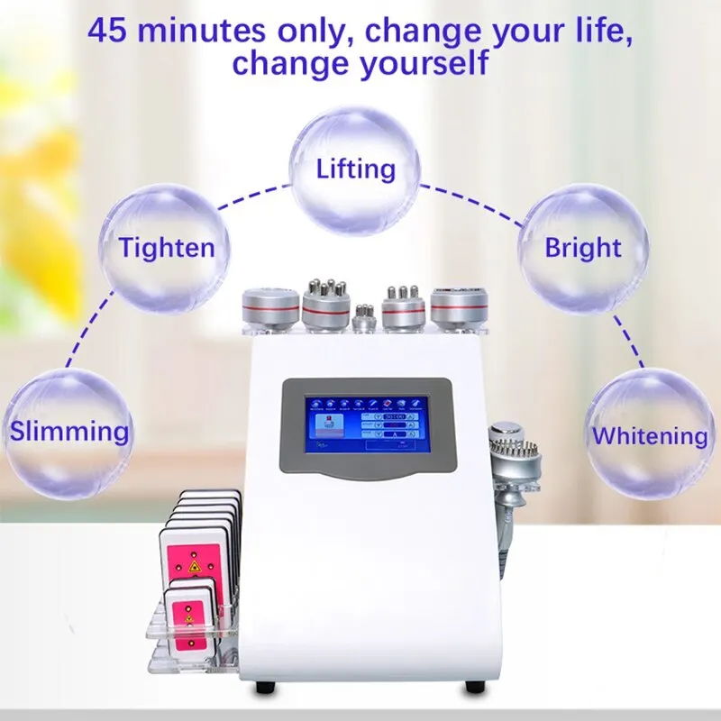2023 New 9 in 1 Ultrasonic Liposuction 40K Cavitation Body Slimming Machine Vacuum Multipolar RF Beauty Device for Face and Body
2023 New 9 in 1 Ultrasonic Liposuction 40K Cavitation Body Slimming Machine Vacuum Multipolar RF Beauty Device for Face and Body