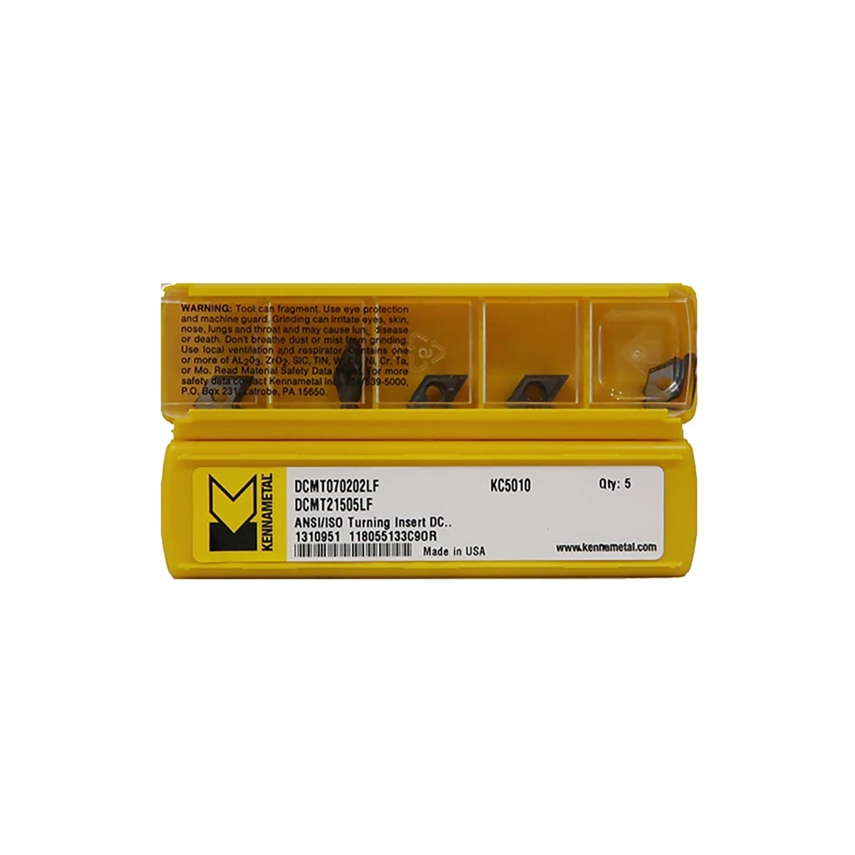 Kennametal 100% Original DCGT DCGT070201 DCMT DCMT070202LF DCMT11T304F DCMT070204LF DCMT11T312MF KC5010 Carbide Turning Inserts
Kennametal 100% Original DCGT DCGT070201 DCMT DCMT070202LF DCMT11T304F DCMT070204LF DCMT11T312MF KC5010 Carbide Turning Inserts