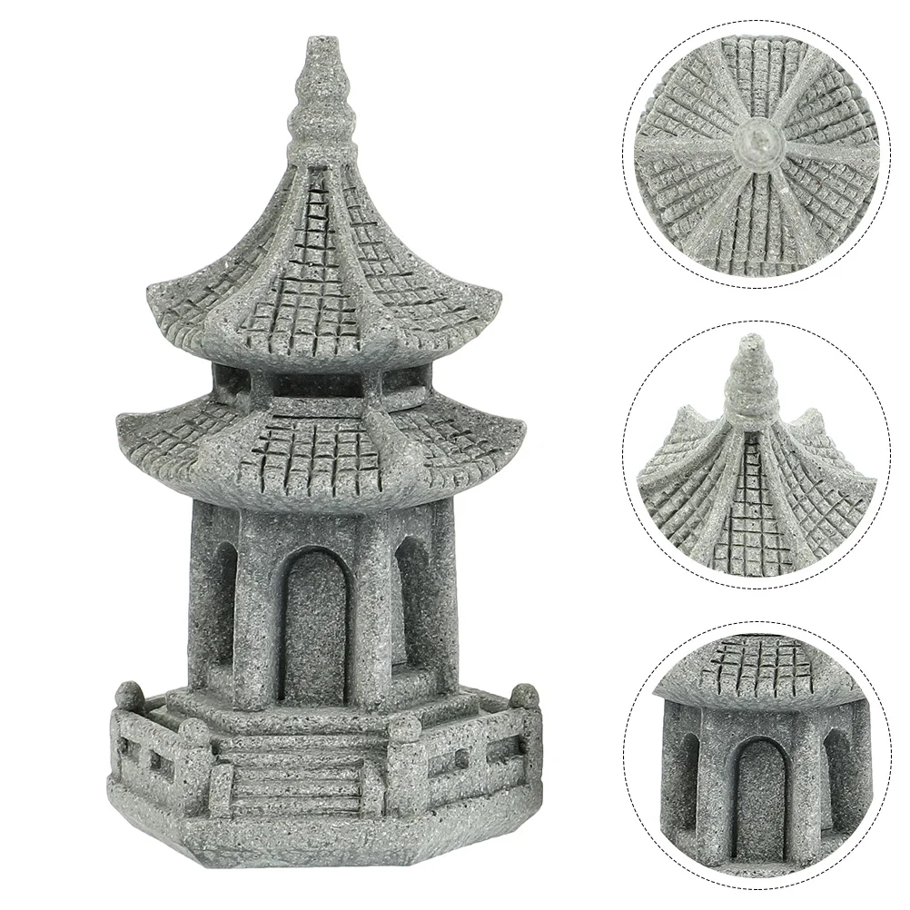 Small Sturdy Practical Gardening Decoration Pagoda Shape Landscape Decor Pagoda Statue Adornment DIY Bonsai Pagoda Statue Model
Small Sturdy Practical Gardening Decoration Pagoda Shape Landscape Decor Pagoda Statue Adornment DIY Bonsai Pagoda Statue Model