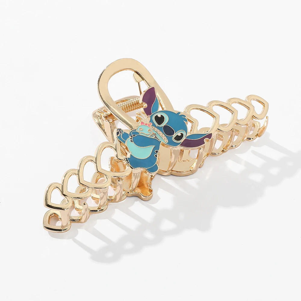 Cartoon Anime Stitch Hair Clip Hair Claw for Women Geometric Metal Girl Cute Hair Accessories Peripheral Anime Cosplay Jewelry
Cartoon Anime Stitch Hair Clip Hair Claw for Women Geometric Metal Girl Cute Hair Accessories Peripheral Anime Cosplay Jewelry