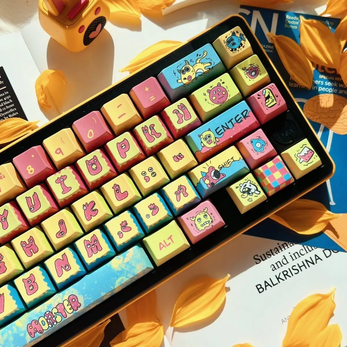 132Key Монстр граффити Keycap Персонализированная Милая вишня пятисторонняя Сублимация адаптируемая механическая клавиатура Keycaps
132Key Монстр граффити Keycap Персонализированная Милая вишня пятисторонняя Сублимация адаптируемая механическая клавиатура Keycaps
