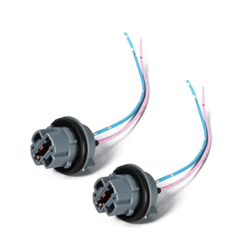 

2pcs 7440 Socket Harness Plugs Connectors Pre-wired Wiring Sockets T20 Adapter Cable Car Accessories Drop Shipping