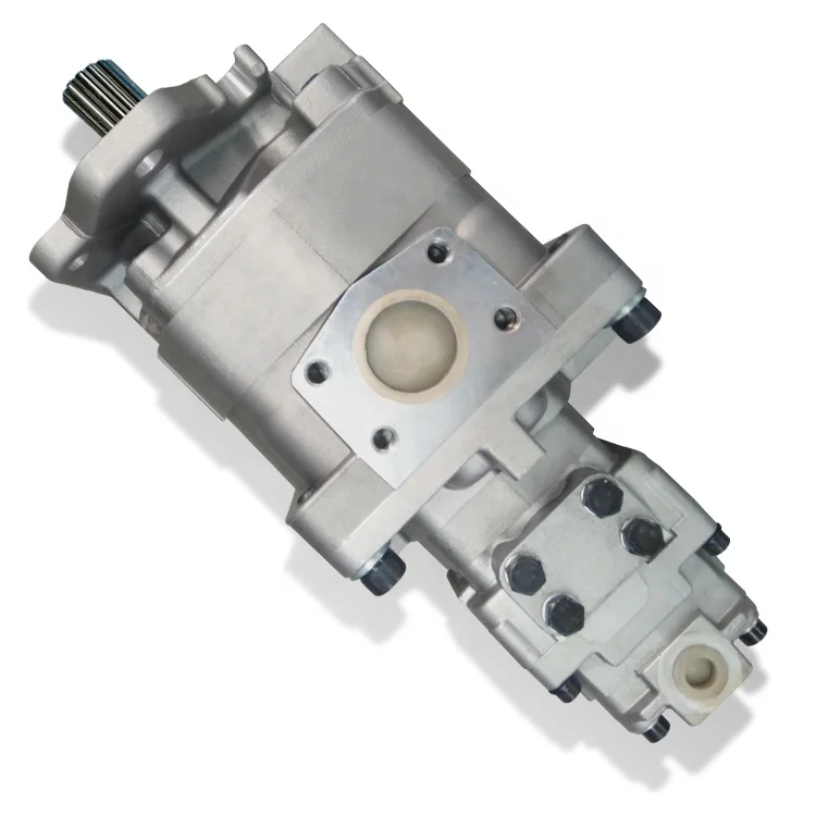 

Factory Price Hydraulic Gear Pump 705-56-33120 For KOMA-SU Loader WA150PZ-6/WA150-6/7055633120 SAR80+63+50 Hot Sale For Export