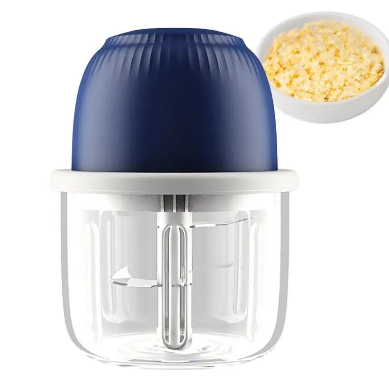 

Garlic Chopper Vegetable Blender Chopper Cordless Mini Onion Veg Cutter Rechargeable Kitchen Gadgets For Onion Chili Nuts And