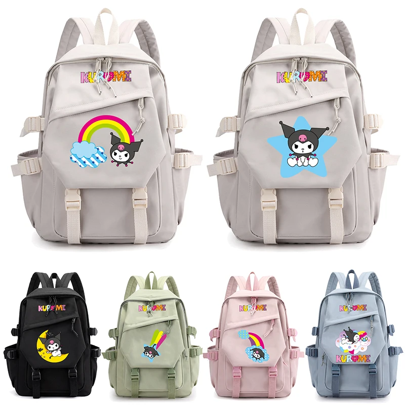 Anime Sanrio Cinnamoroll Schoolbag Kawaii Backpack for Girl Cartoon bookbag Student School Bag Rucksack Mochilas teen Gift
Anime Sanrio Cinnamoroll Schoolbag Kawaii Backpack for Girl Cartoon bookbag Student School Bag Rucksack Mochilas teen Gift