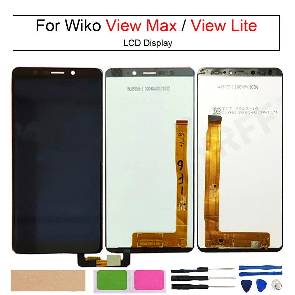 For Wiko View Max W_P200 LCD Screen For Wiko View Lite LCD Display Touch Screen Digitizer Assembly Panel Sensor Phone Repair
For Wiko View Max W_P200 LCD Screen For Wiko View Lite LCD Display Touch Screen Digitizer Assembly Panel Sensor Phone Repair