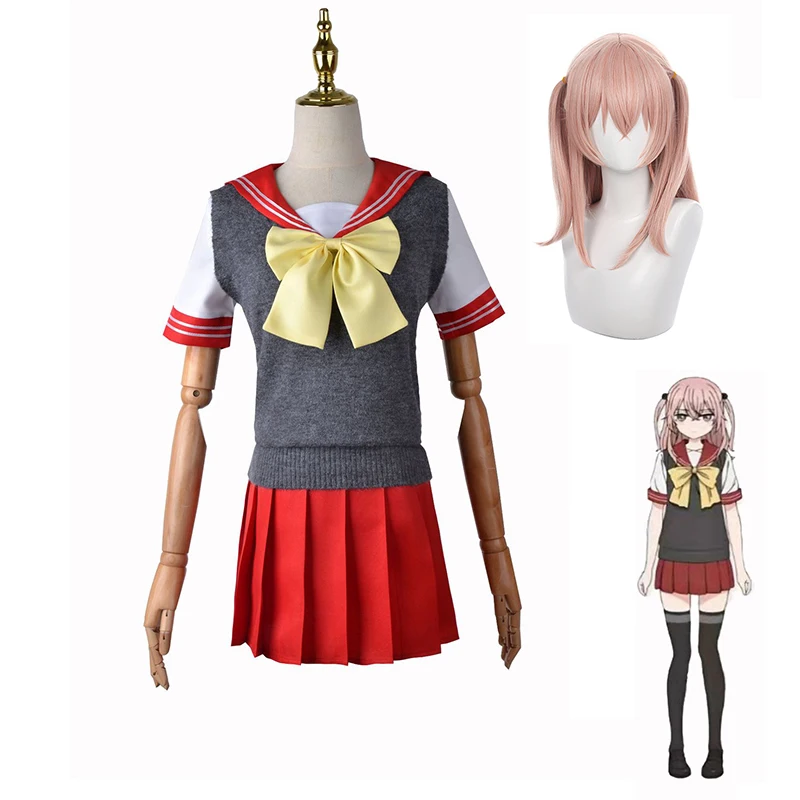 Sajuna Inui Cosplay My Dress-Up Darling Anime Costume Juju JK Dress Suit Pink Wig Uniform Set Sono Bisque Doll Wa Koi Wo Suru
Sajuna Inui Cosplay My Dress-Up Darling Anime Costume Juju JK Dress Suit Pink Wig Uniform Set Sono Bisque Doll Wa Koi Wo Suru