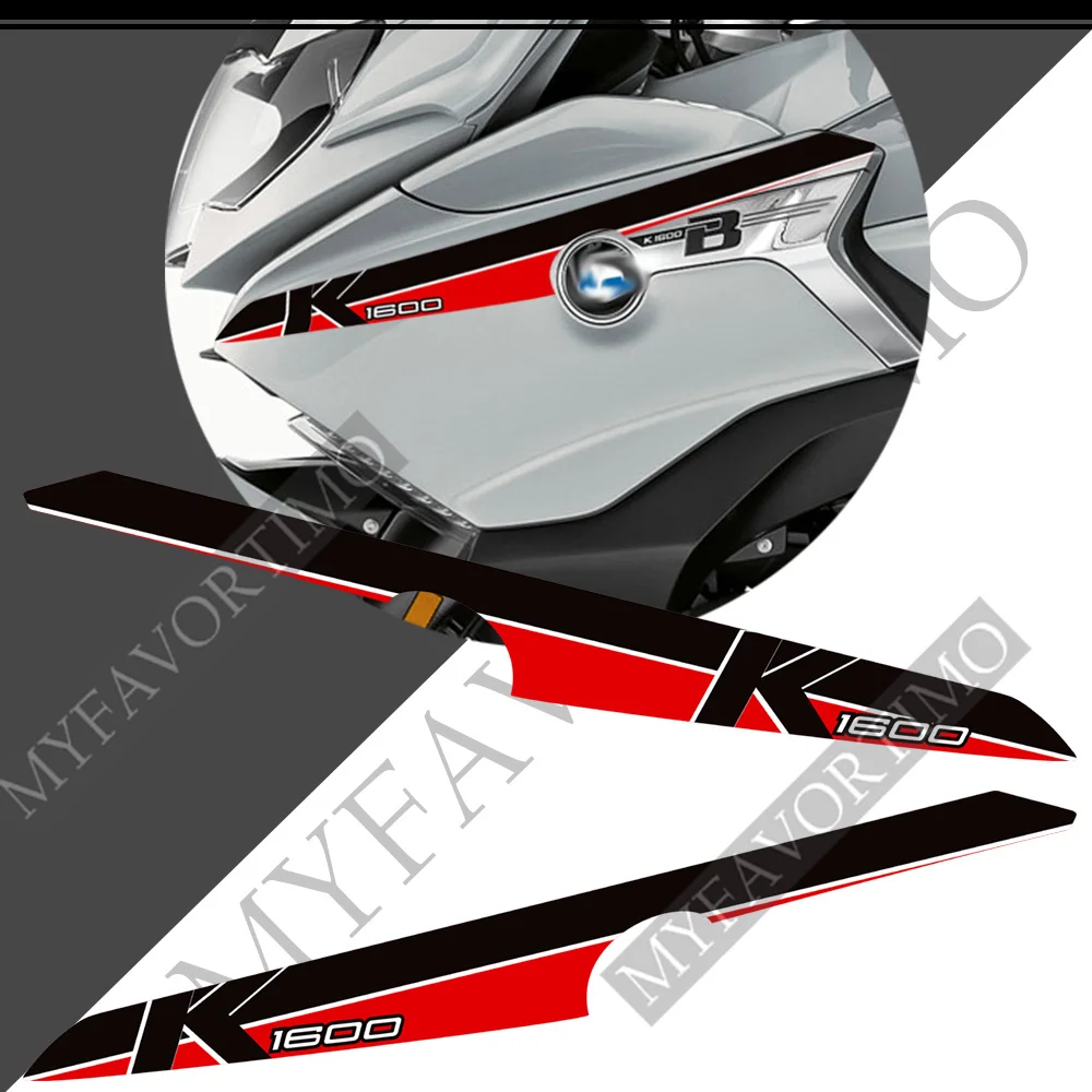 

Tank Pad Protection Motorcycle Stickers For BMW K 1600 B Grand America K1600B Side Panel Protector Fairing Emblem Logo