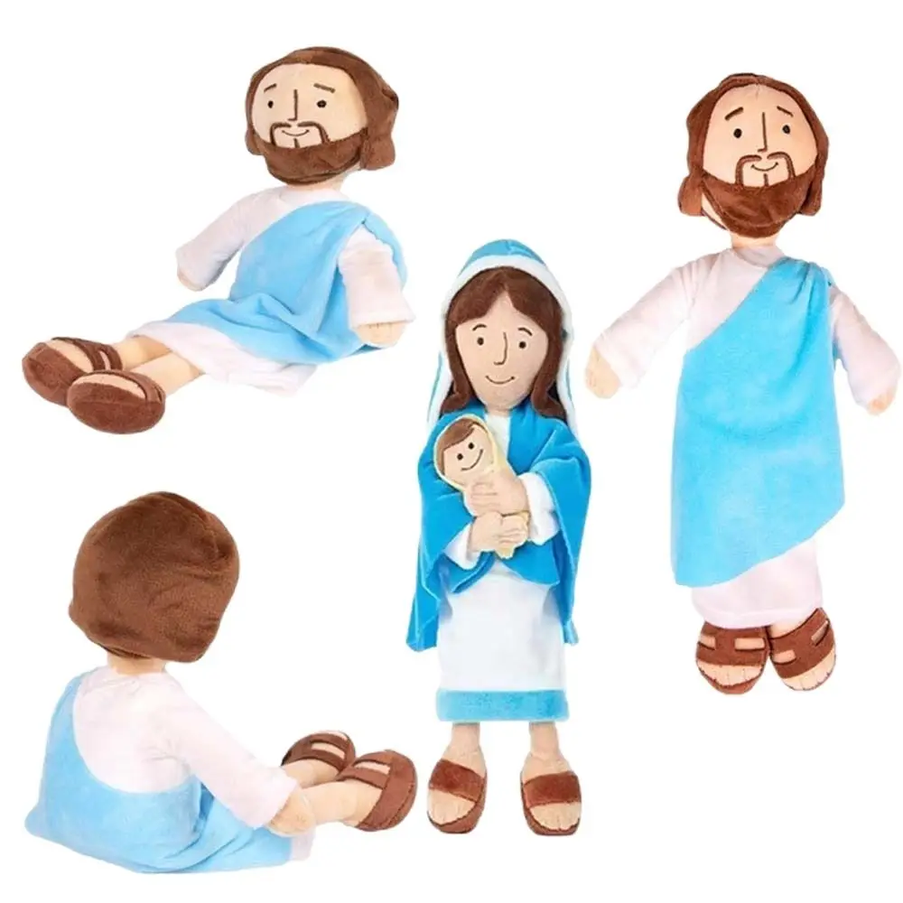 Jesus Virgin Mary Plush Toy Christ Religious Plushie Figure Kids Educational Stuffed Doll Soft Figure Gift for Children Believer
Jesus Virgin Mary Plush Toy Christ Religious Plushie Figure Kids Educational Stuffed Doll Soft Figure Gift for Children Believer