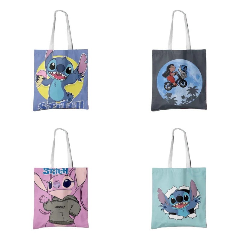 Stitch Cartoon Cute Canvas Bag Female Creative Personality Student Handbag Shoulder Bag Large Capacity Storage Bag Birthday Gift
Stitch Cartoon Cute Canvas Bag Female Creative Personality Student Handbag Shoulder Bag Large Capacity Storage Bag Birthday Gift