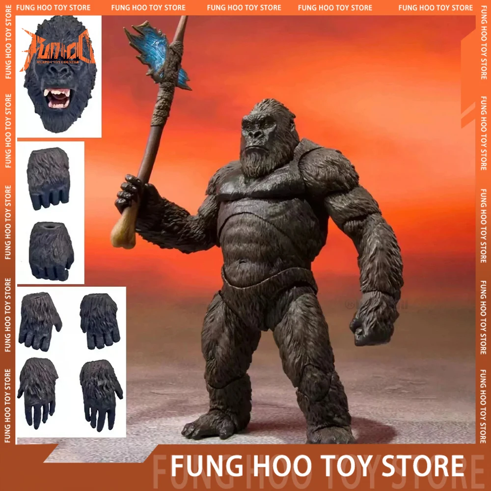 Фигурки Godzilla против Kong, фигурка Годзиллы, подвижная фигурка аниме Gorilla, Коллекционная модель, Автомобильные украшения, подарки, 15 см
Фигурки Godzilla против Kong, фигурка Годзиллы, подвижная фигурка аниме Gorilla, Коллекционная модель, Автомобильные украшения, подарки, 15 см