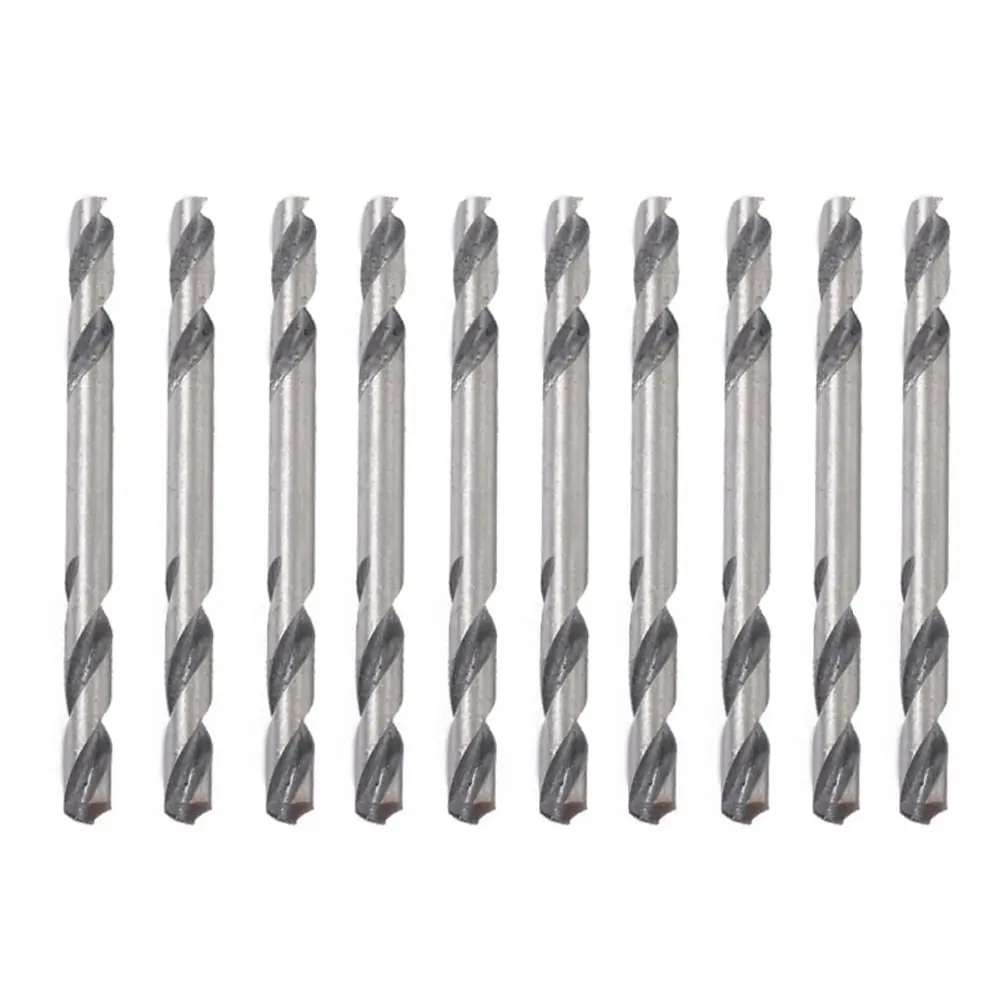 10Pcs 1/8" 3.2MM Diam Hss Double Ended Stub Metal Drill Bits HIgh Speed Steel End Stell Tools
10Pcs 1/8" 3.2MM Diam Hss Double Ended Stub Metal Drill Bits HIgh Speed Steel End Stell Tools