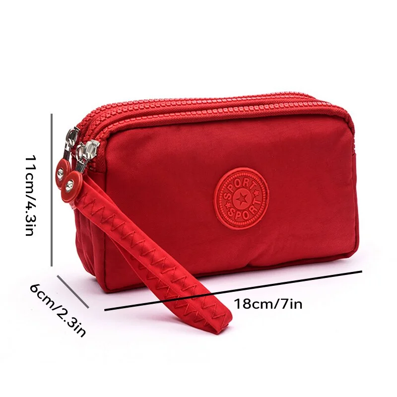 3 Layers Lady Purses Women Wallets Brand Clutch Coin Purse Cards Keys Money Bags Canvas Short Woman Girls Wallet Handbags Purse 3 Layers Lady Purses Women Wallets Brand Clutch Coin Purse Cards Keys Money Bags Canvas Short Woman Girls Wallet Handbags Purse