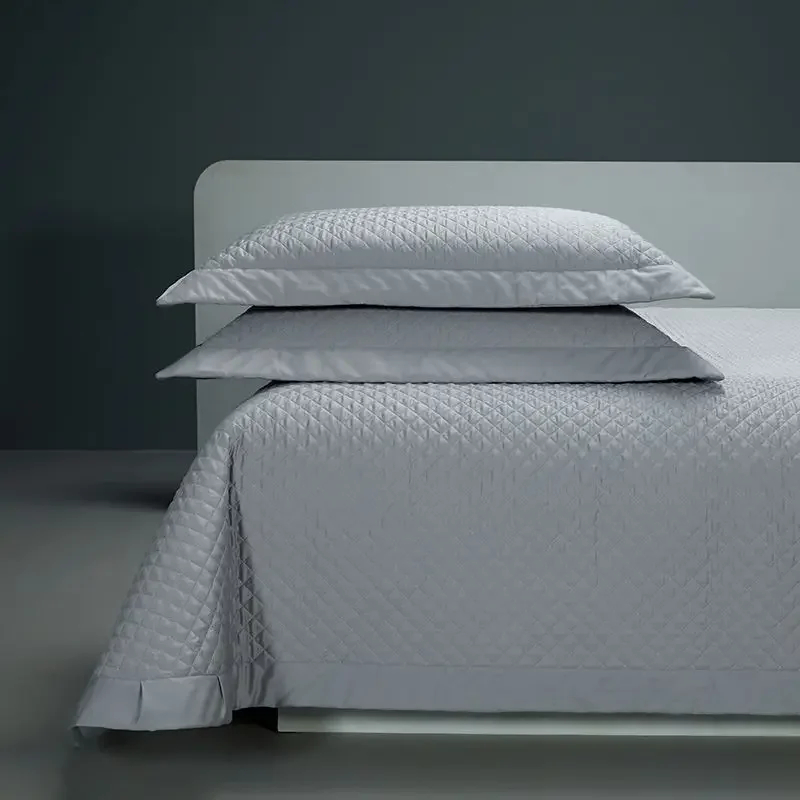

Охлаждающий роскошный комплект пододеяльников 3 шт. покрывало на кровать 120S шелковое хлопковое стеганое покрывало для кровати большого размера летнее одеяло
