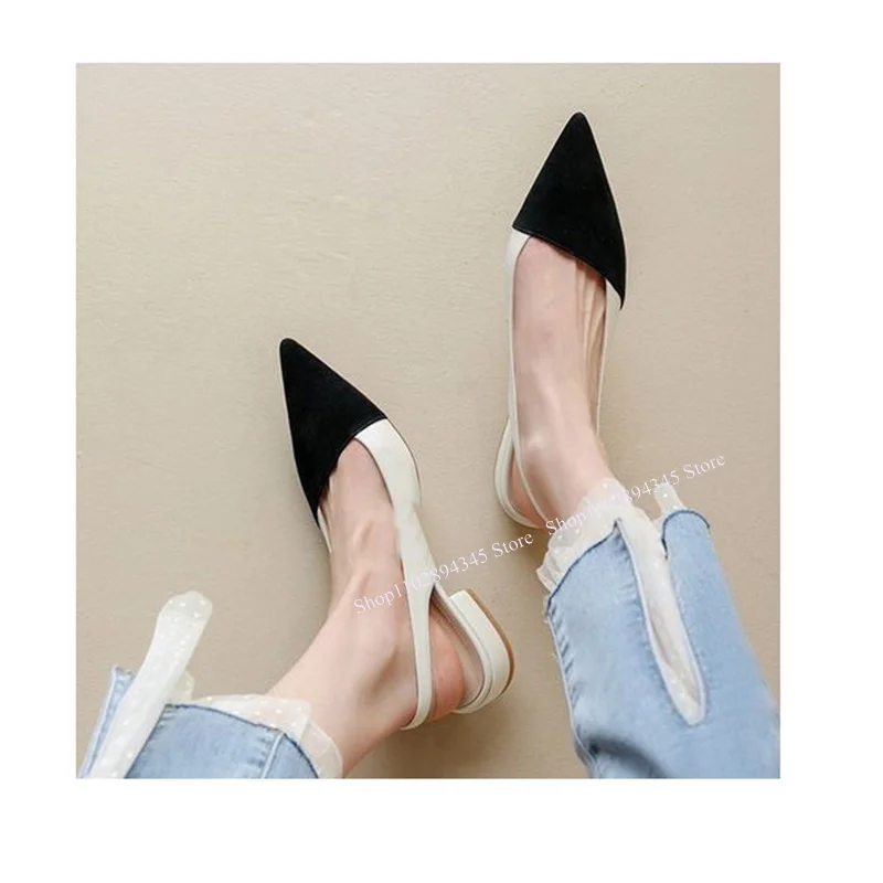 

Mixed Color Pointed Toe Pumps Strange Style Heel Buckle Strap Fashionable Sexy Novel Style Summer Woman Shoes Zapatillas Mujer