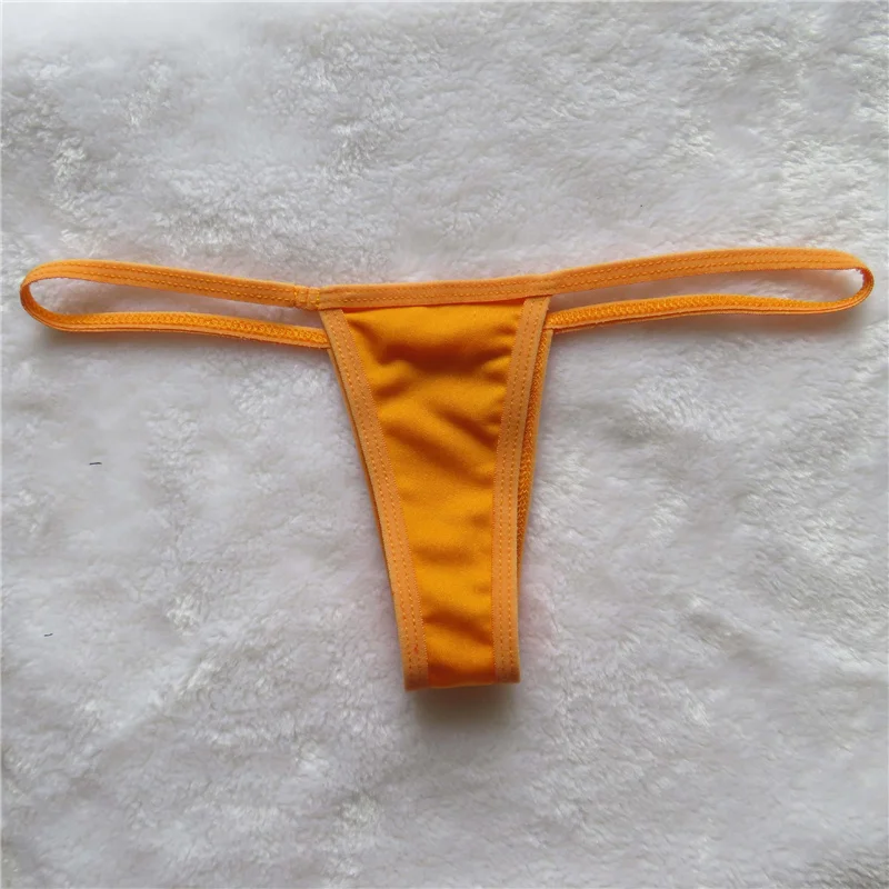 Micro Bikini Tanga Para Mujer Traje De Ba O Tankini Lencer A Sexy Tanga De Color