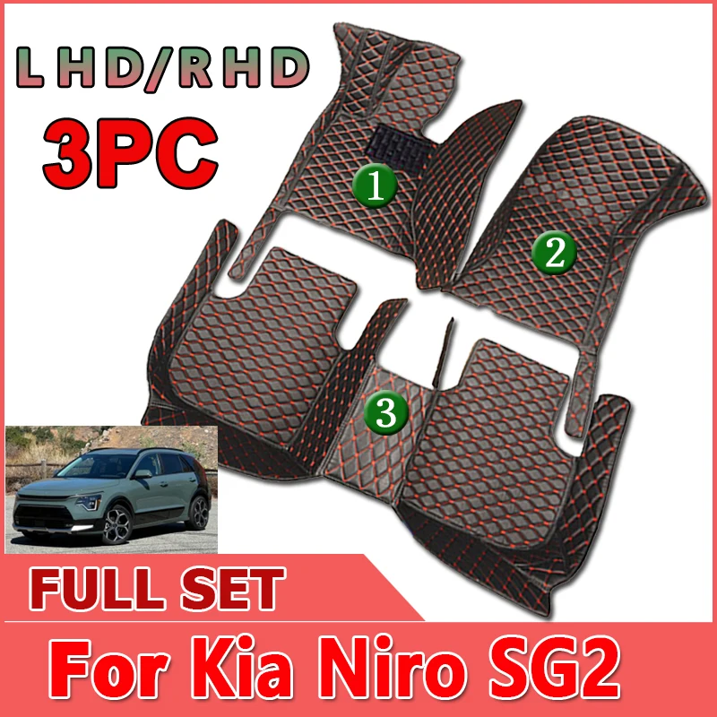Автомобильный коврик, напольные коврики для Kia Niro SG2 2023 2024 2025, водонепроницаемый коврик, кожаный коврик, Грязевое покрытие, напольные аксессуары для автомобиля, внутренние части
Автомобильный коврик, напольные коврики для Kia Niro SG2 2023 2024 2025, водонепроницаемый коврик, кожаный коврик, Грязевое покрытие, напольные аксессуары для автомобиля, внутренние части