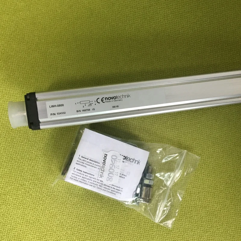 Original Germany Novotechnik sensor LWH-0800 LWH transducers 056008 for the direct absolute measurement of displacement length
Original Germany Novotechnik sensor LWH-0800 LWH transducers 056008 for the direct absolute measurement of displacement length