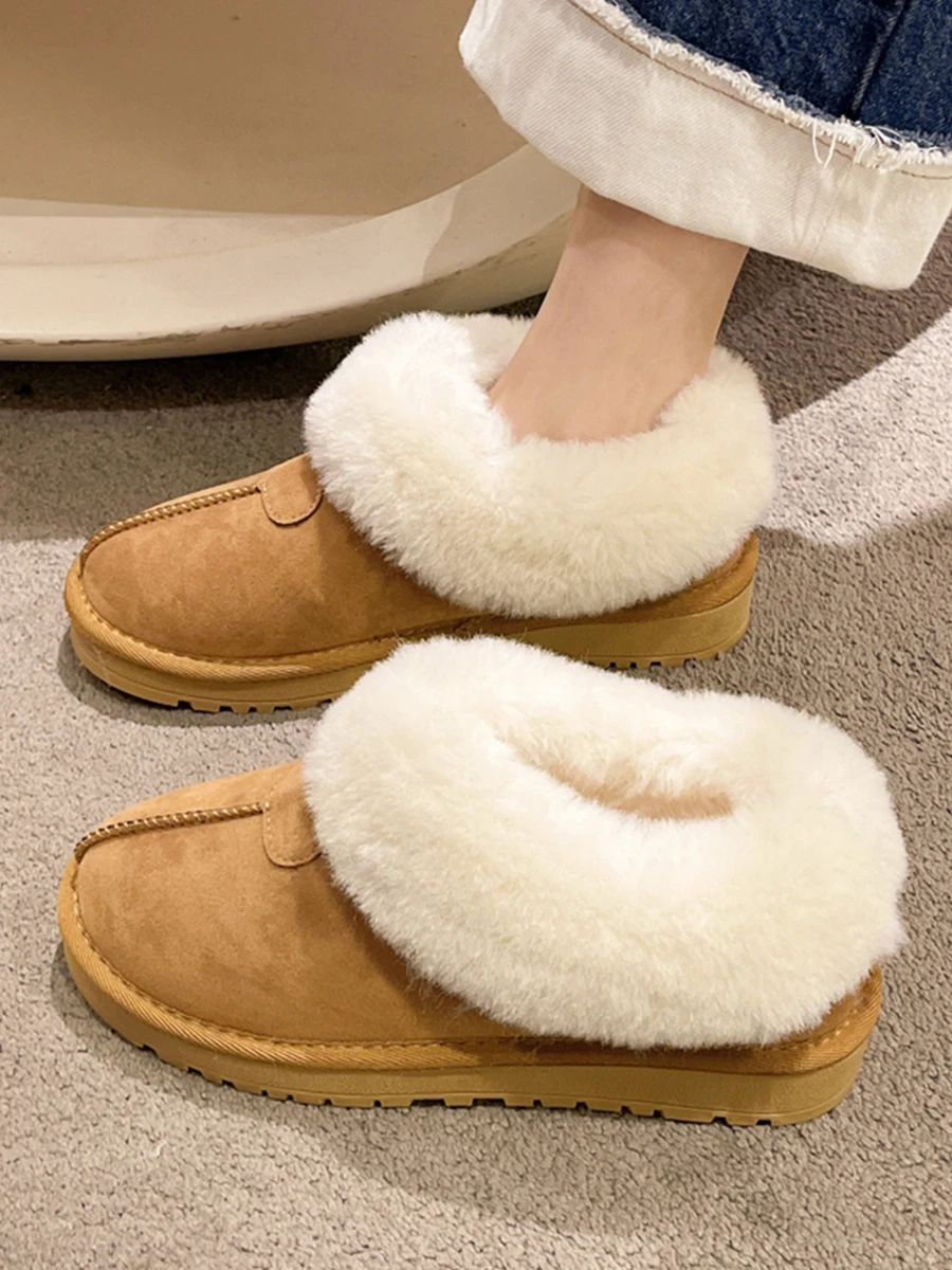 Lolita Boots Female Shoes Round Toe Winter Footwear Flat Heel Boots-Women Clogs Platform Plush Australia Ladies Ankle Low 2023
Lolita Boots Female Shoes Round Toe Winter Footwear Flat Heel Boots-Women Clogs Platform Plush Australia Ladies Ankle Low 2023