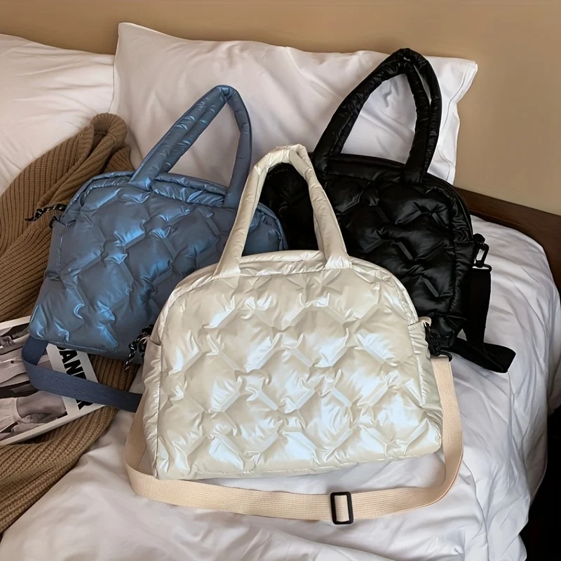 BAG WOMEN 2024 POPULAR DOWN BAG AUTUMN AND WINTER NEW FASHION SPACE COTTON LARGE CAPACITY LAZY HAND CROSSBODY BAG
BAG WOMEN 2024 POPULAR DOWN BAG AUTUMN AND WINTER NEW FASHION SPACE COTTON LARGE CAPACITY LAZY HAND CROSSBODY BAG