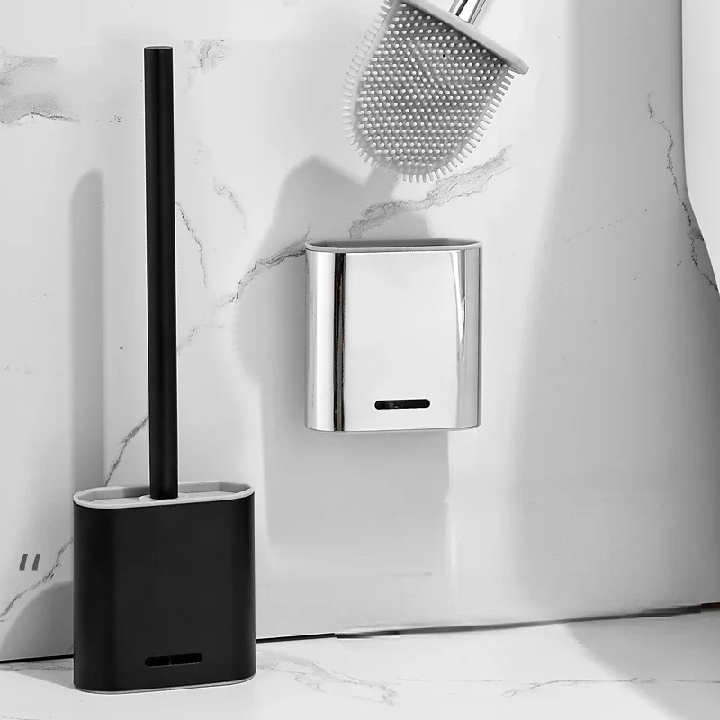 Nordic Silicon Toilet Brush Flat Wc Wall Mounted Toilet Tools Hanging Adhesive Trump Bathroom Toilet Brush Holder brosse wc
Nordic Silicon Toilet Brush Flat Wc Wall Mounted Toilet Tools Hanging Adhesive Trump Bathroom Toilet Brush Holder brosse wc