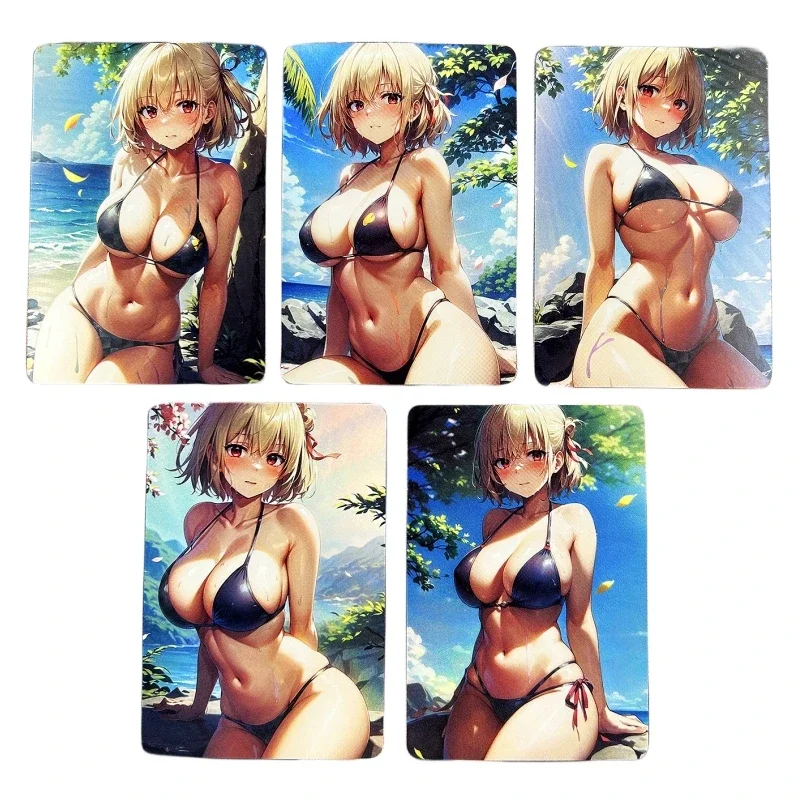 5pcs/set Lycoris Recoil Nishikigi Chisato Animation Characters Flashcards Anime Classics Game Collection Cards Toy Gift
5pcs/set Lycoris Recoil Nishikigi Chisato Animation Characters Flashcards Anime Classics Game Collection Cards Toy Gift